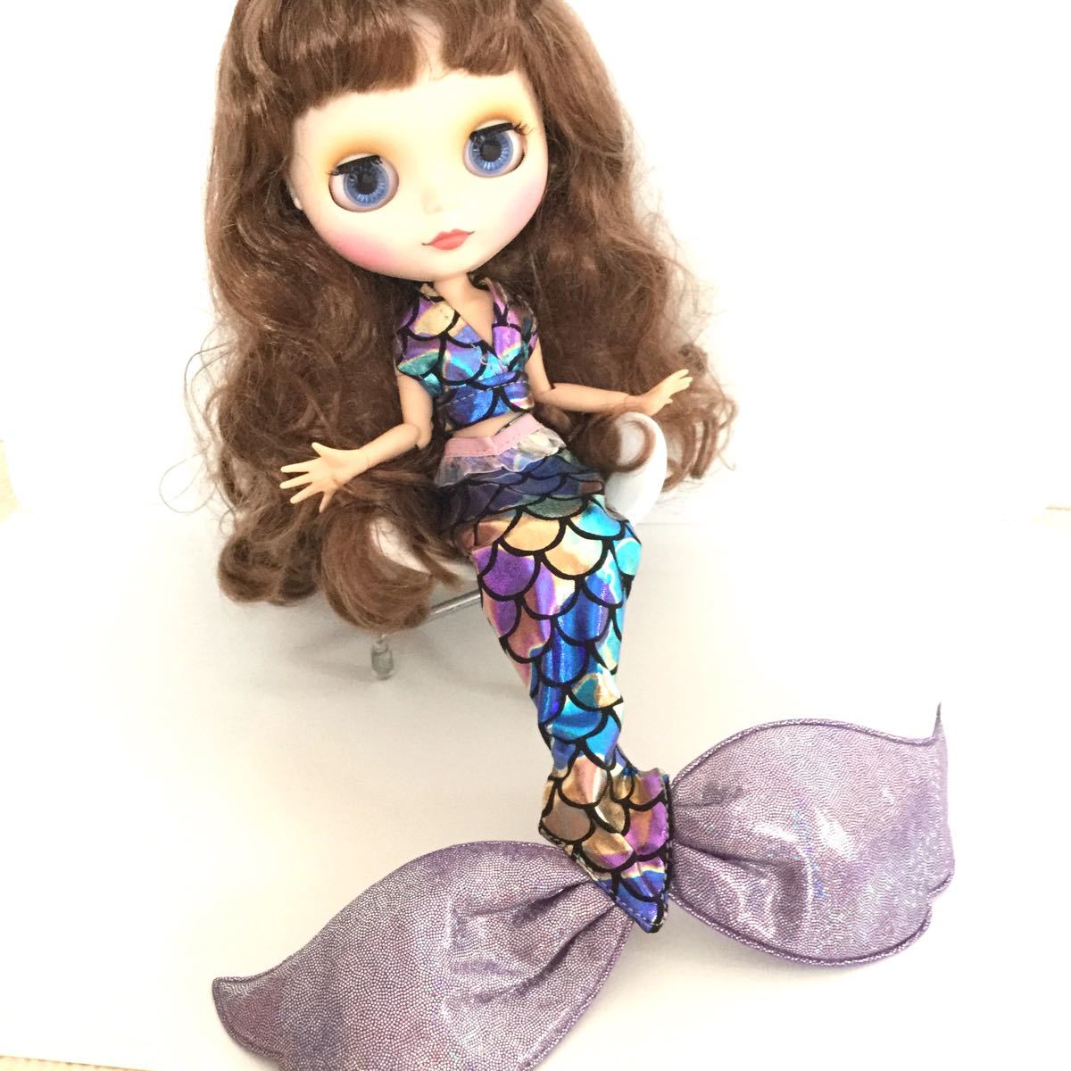 ドール用 人魚姫ドレス キラキラピンク バービー人形 ジェニー モモコ 達に｜PayPayフリマ