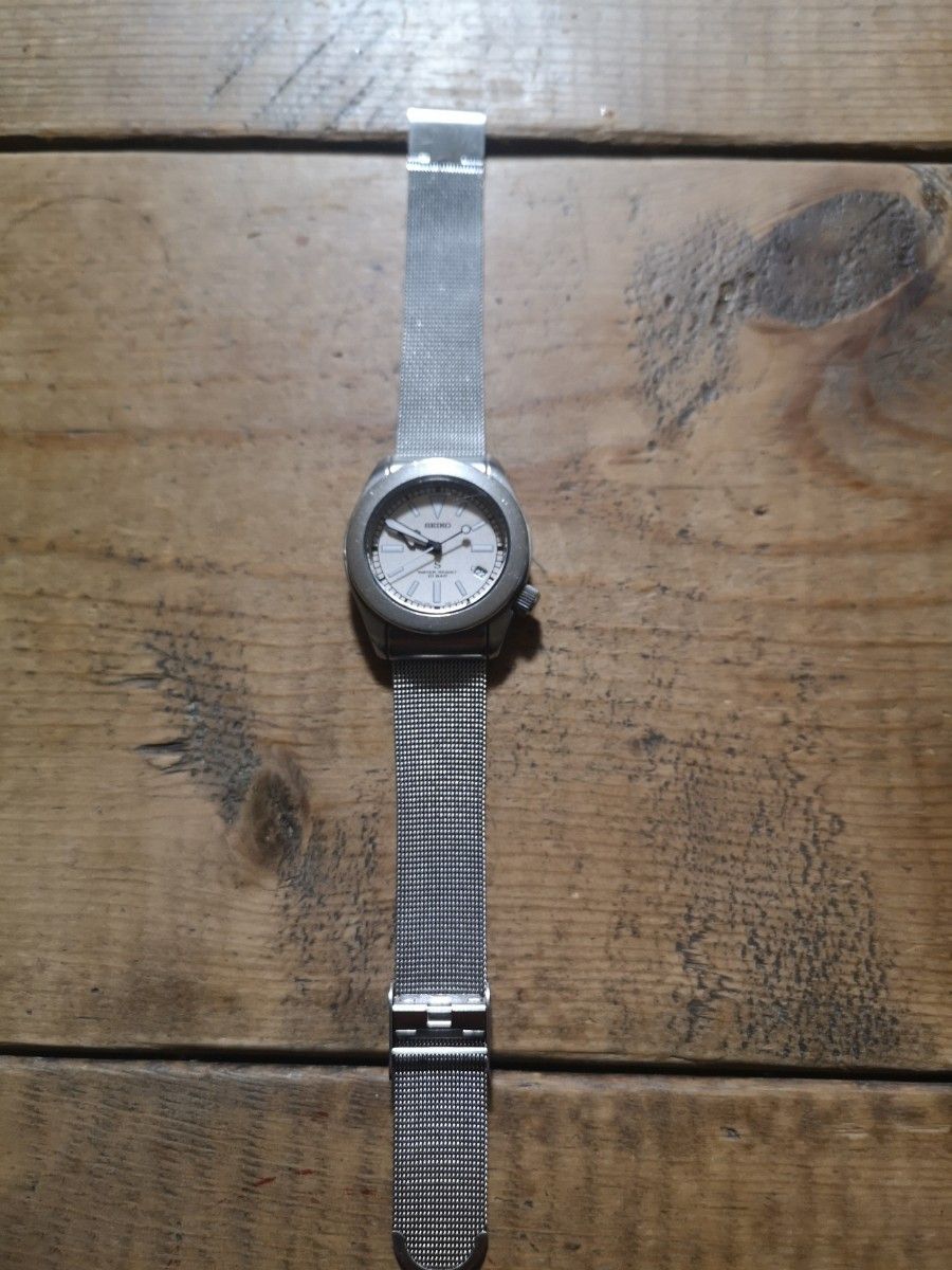 SEIKO SUS 交換用革ベルト付き