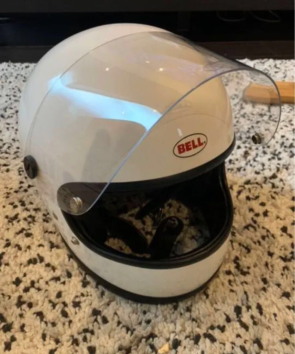 BELL STAR2 ベル スター2 復刻 フルフェイス ヘルメット 白 L BELL STAR2 ベル スター2 復刻 フルフェイス ヘルメット 白 L