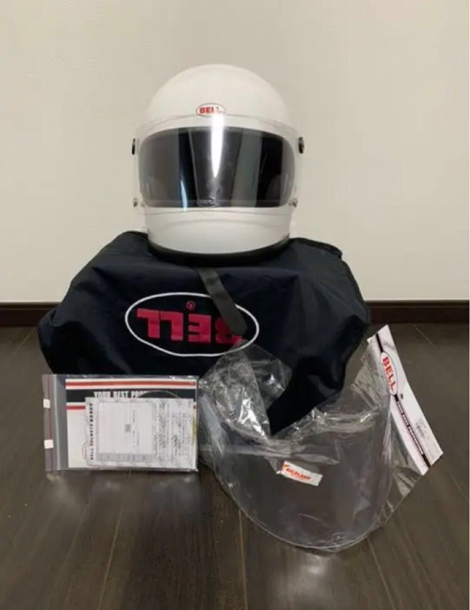 BELL STAR2 ベル スター2 復刻 フルフェイス ヘルメット 白 L BELL STAR2 ベル スター2 復刻 フルフェイス ヘルメット 白 L