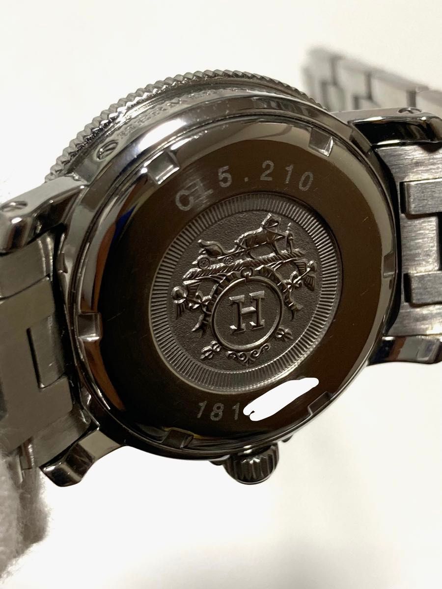 極美品 HERMES エルメス ダイバーズウォッチ レディース腕時計 極美品 HERMES エルメス ダイバーズウォッチ レディース腕時計
