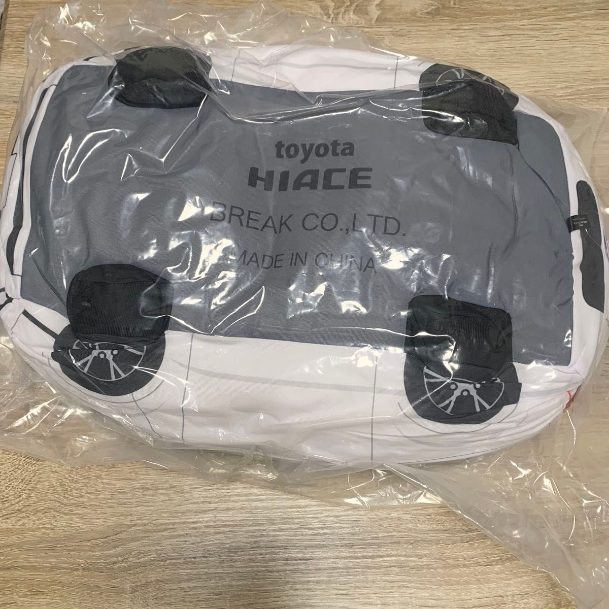 トヨタハイエース BIGぬいぐるみ2 ホワイト ぽてカ TOYOTA HIACE トヨタハイエース BIGぬいぐるみ2 ホワイト ぽてカ TOYOTA HIACE