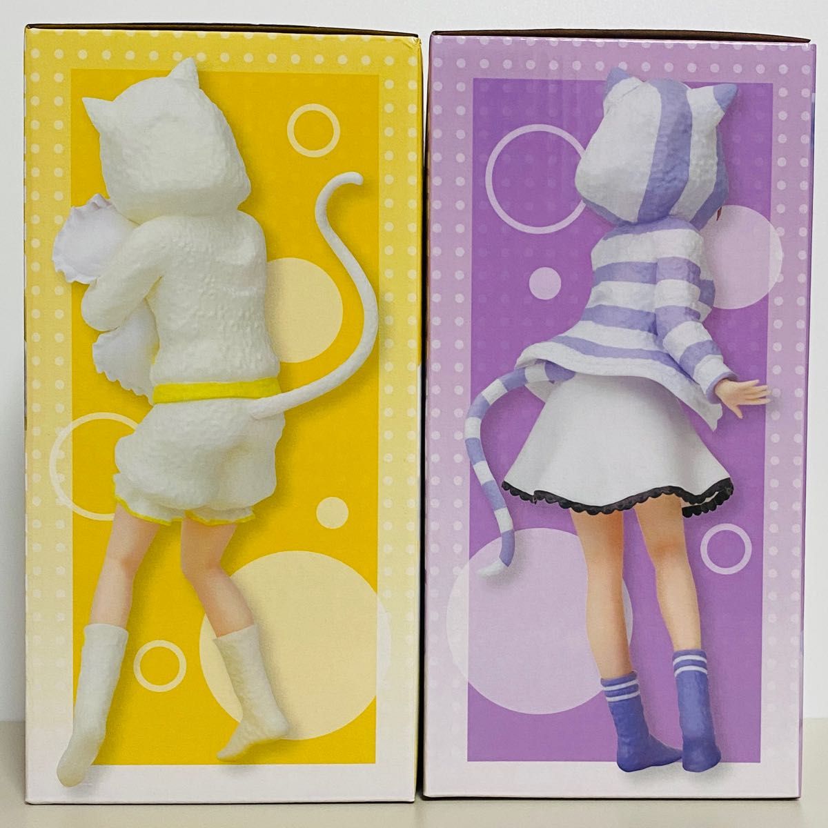 五等分の花嫁 中野一花 中野二乃 猫耳パーカー フィギュア 2点 五等分の花嫁 中野一花 中野二乃 猫耳パーカー フィギュア 2点