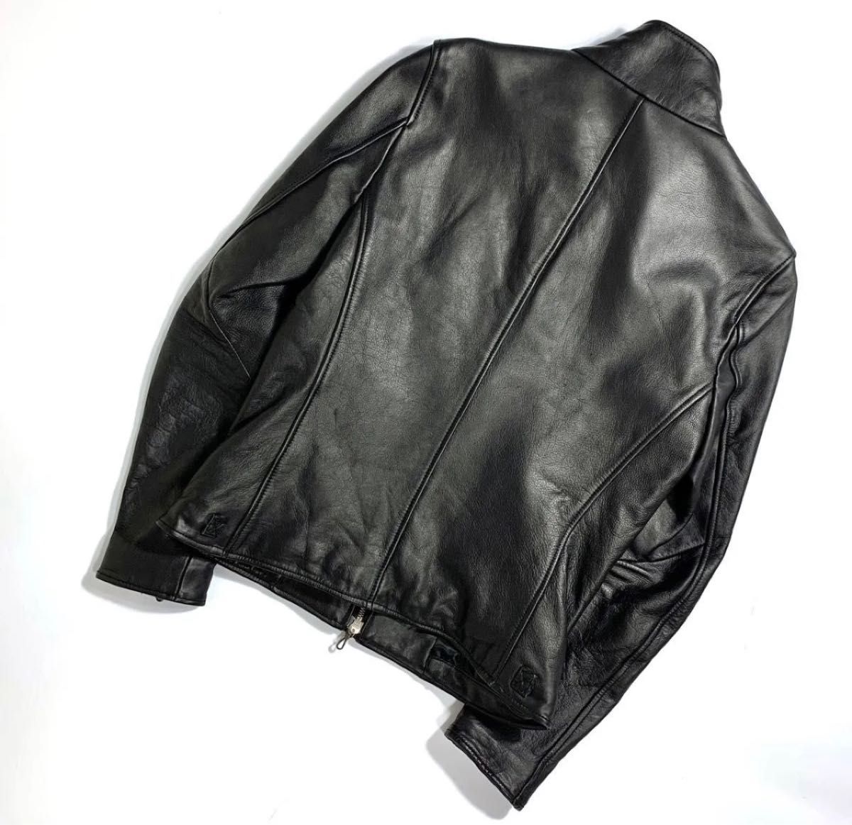 美品】牛革 ナノユニバース レザージャケット Sサイズ レザー 美品】牛革 ナノユニバース レザージャケット Sサイズ レザー