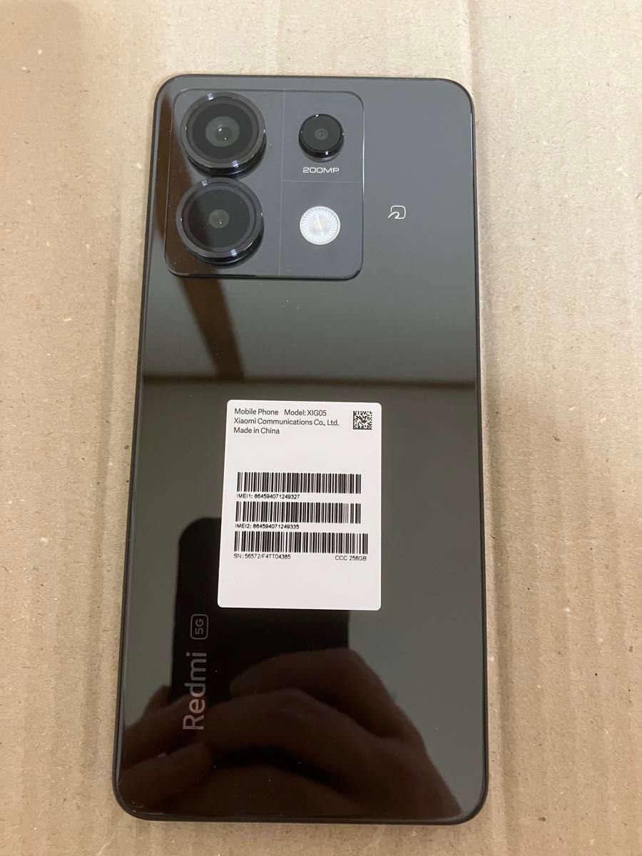 動作確認のみ Redmi Note 13 Pro 5G XIG05 メモリー8GB 動作確認のみ Redmi Note 13 Pro 5G XIG05 メモリー8GB