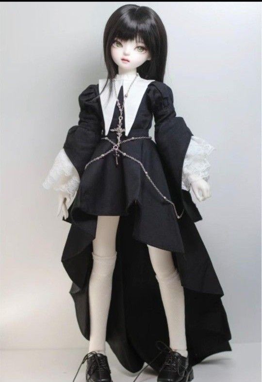 値下げ 海外ディーラー様製 シスター服 洋服 1/4 球体関節人形 値下げ 海外ディーラー様製 シスター服 洋服 1/4 球体関節人形