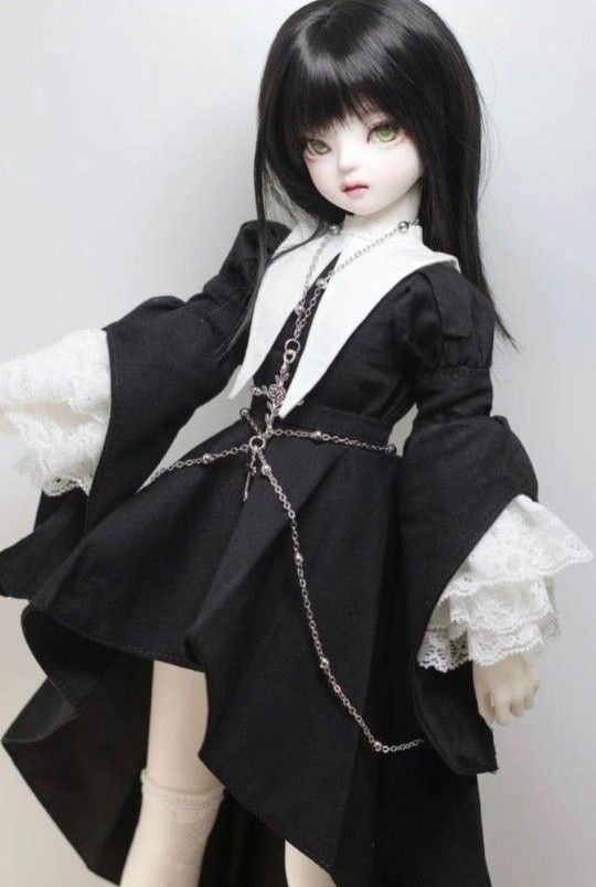 値下げ 海外ディーラー様製 シスター服 洋服 1/4 球体関節人形 値下げ 海外ディーラー様製 シスター服 洋服 1/4 球体関節人形