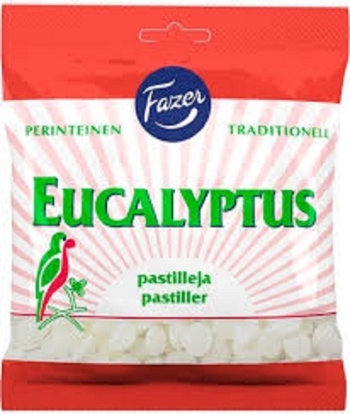 Fazerfatseru eucalyptus original pa stereo li candy 16 sack x 200g set Finland. pa stereo li candy. 