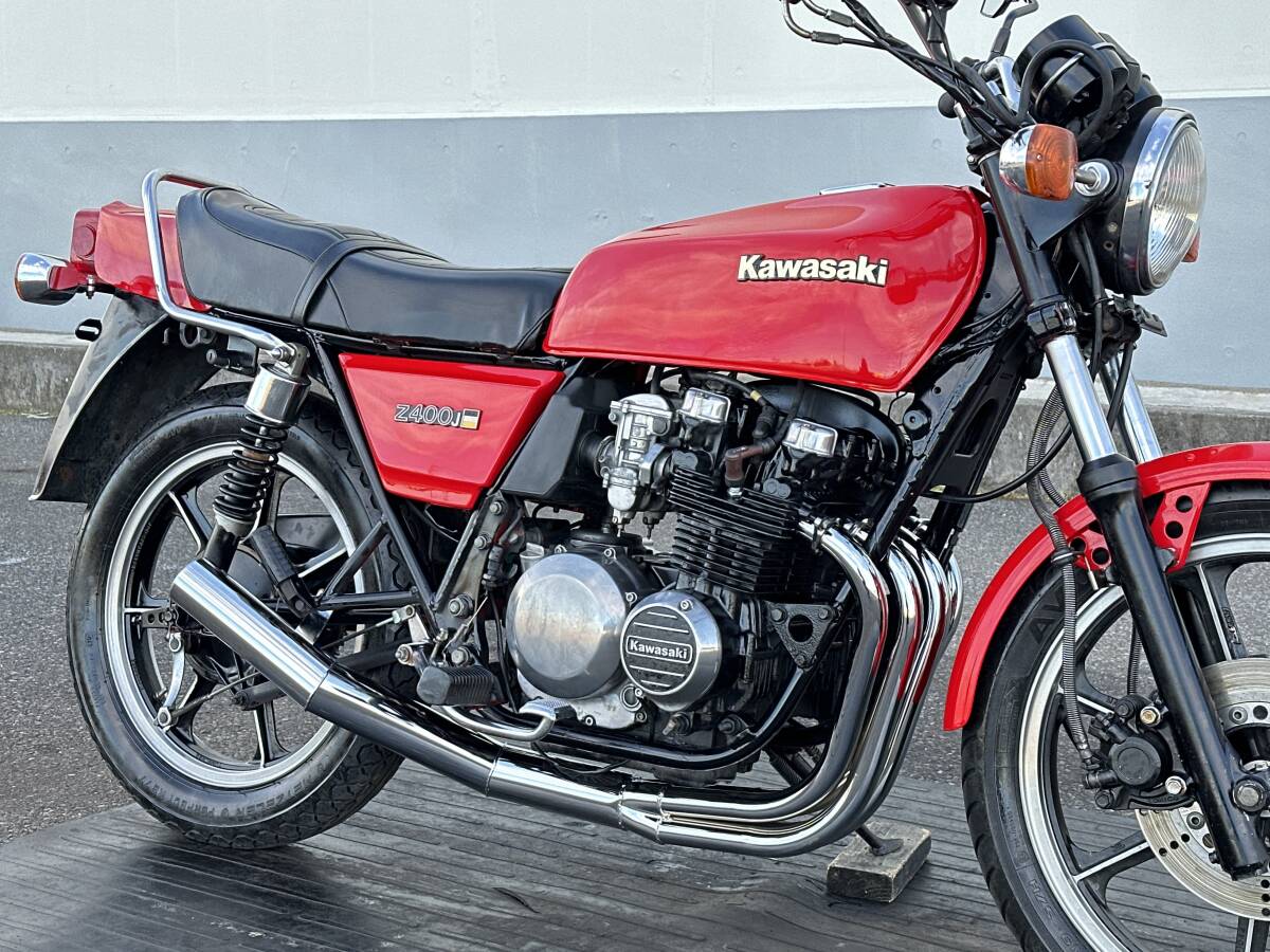 超極上Z400J 赤ソリッド!! 状態最高!! KAWASAKI カワサキ 超極上Z400J 赤ソリッド!! 状態最高!! KAWASAKI カワサキ