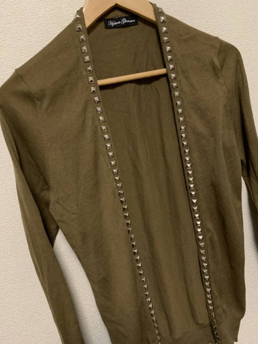 値下げ交渉あり 名作 ヒステリックグラマー スタッズカーディガン L673 美品 激レア 貴重カラー hysteric glamour 春先に 値下げ交渉あり 名作 ヒステリックグラマー スタッズカーディガン L673 美品 激レア 貴重カラー hysteric glamour 春先に