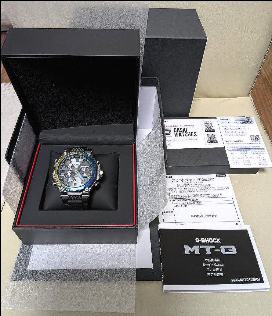 新品未使用 カシオ G-SHOCK 2025福袋 MTG-B2000YR-1AJR① 電波 新品未使用 カシオ G-SHOCK 2025福袋 MTG-B2000YR-1AJR① 電波