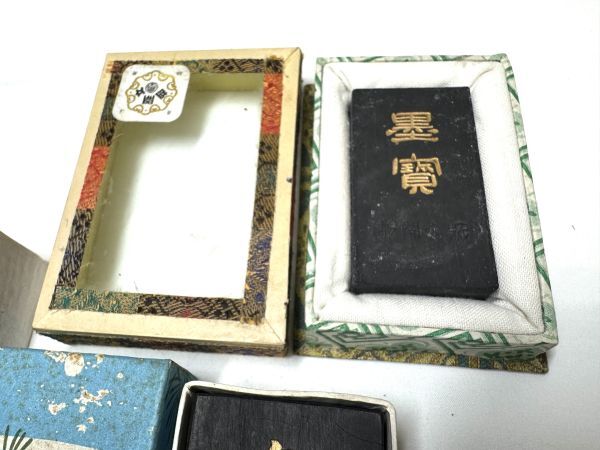 書道家宅より 未使用保管品 気叶金蘭 他 中国墨 まとめてセット 書道家宅より 未使用保管品 気叶金蘭 他 中国墨 まとめてセット