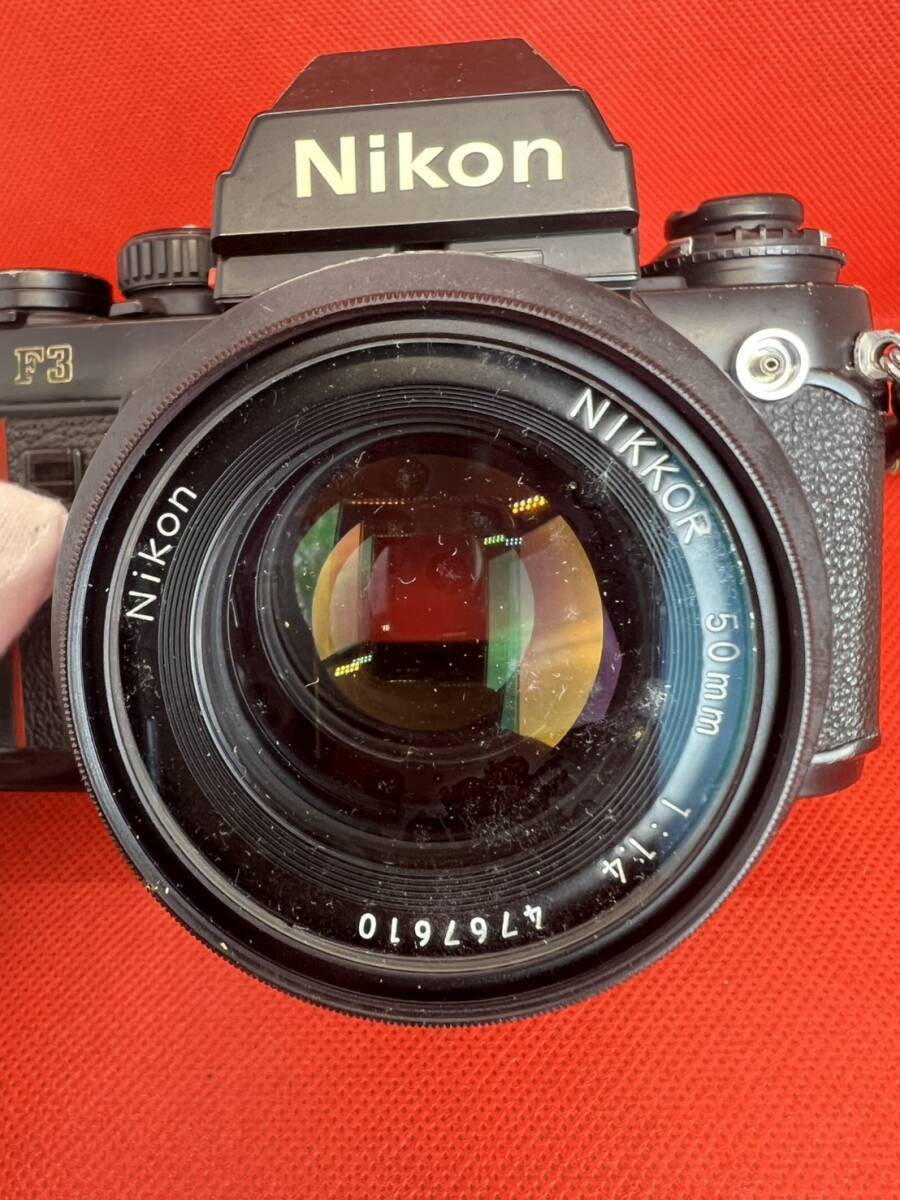 1円〜 Nikon ニコン F3 HP 一眼レフフィルムカメラ NIKKOR 1:1.4 f
