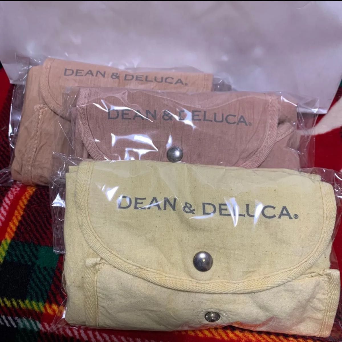 樹皮染め】 DEAN & DELUCA 天然染めショッピングバッグ エコ 樹皮染め】 DEAN & DELUCA 天然染めショッピングバッグ エコ