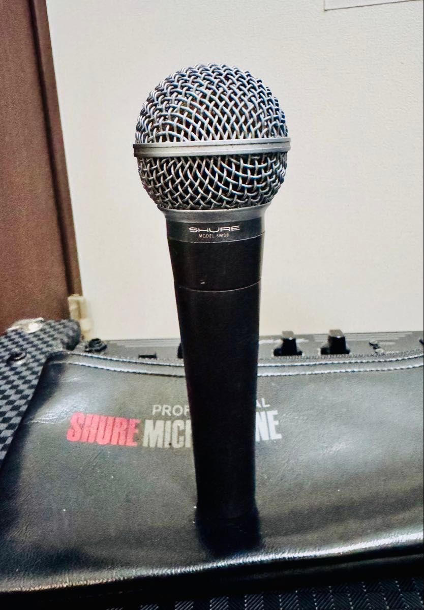 激レア】Shure SM58 USA製 ダイナミックマイク ビンテージマイク 激レア】Shure SM58 USA製 ダイナミックマイク ビンテージマイク