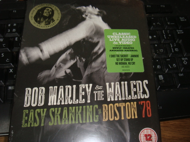 BOB MARLEY & THE WAILERS ボブ マーリー EASY SKANKING IN BOSTON '78 1cd+1dvd 新品未開封_画像1