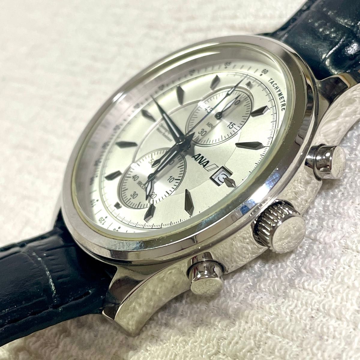 【GW特価・正常稼働品】ANAクロノグラフ<限定品> 機内販売専用