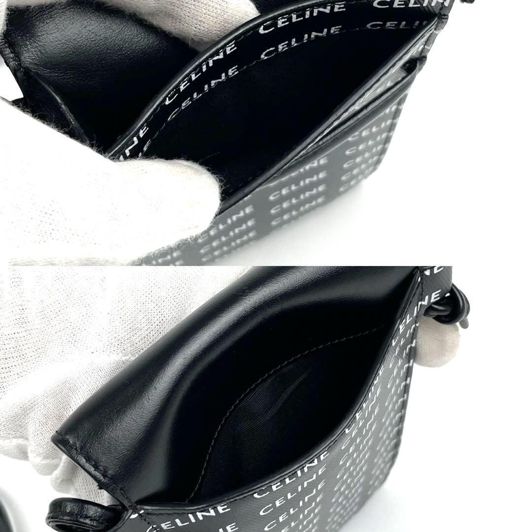 美品】CELINE セリーヌ フォンホルダー ショルダーバッグ 2way 美品】CELINE セリーヌ フォンホルダー ショルダーバッグ 2way