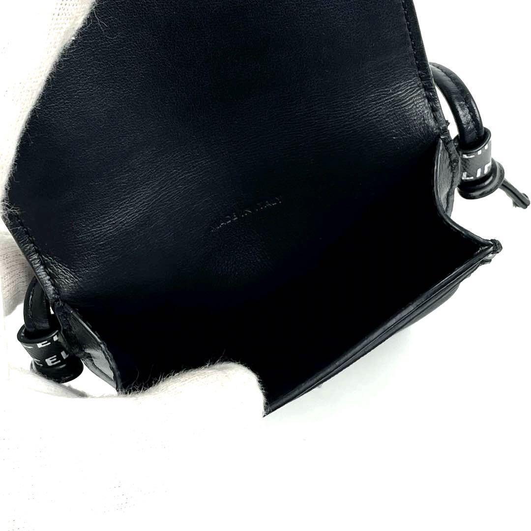 美品】CELINE セリーヌ フォンホルダー ショルダーバッグ 2way 美品】CELINE セリーヌ フォンホルダー ショルダーバッグ 2way