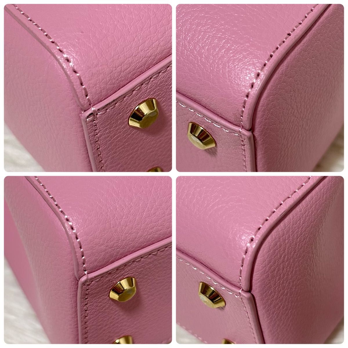 極美品】agnes b アニエスベー 2way ショルダーバッグ シボ革 極美品】agnes b アニエスベー 2way ショルダーバッグ シボ革
