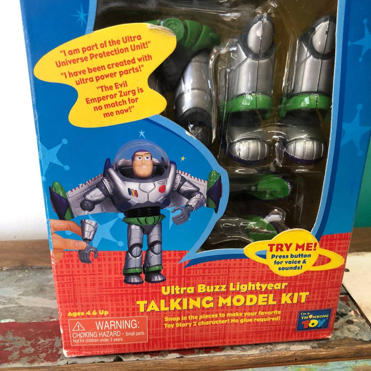 TS2 Ultra Buzz Lightyear TALKING FIGURE 99s by THINKWAY TOYS TS2 Ultra Buzz Lightyear TALKING FIGURE 99s by THINKWAY TOYS