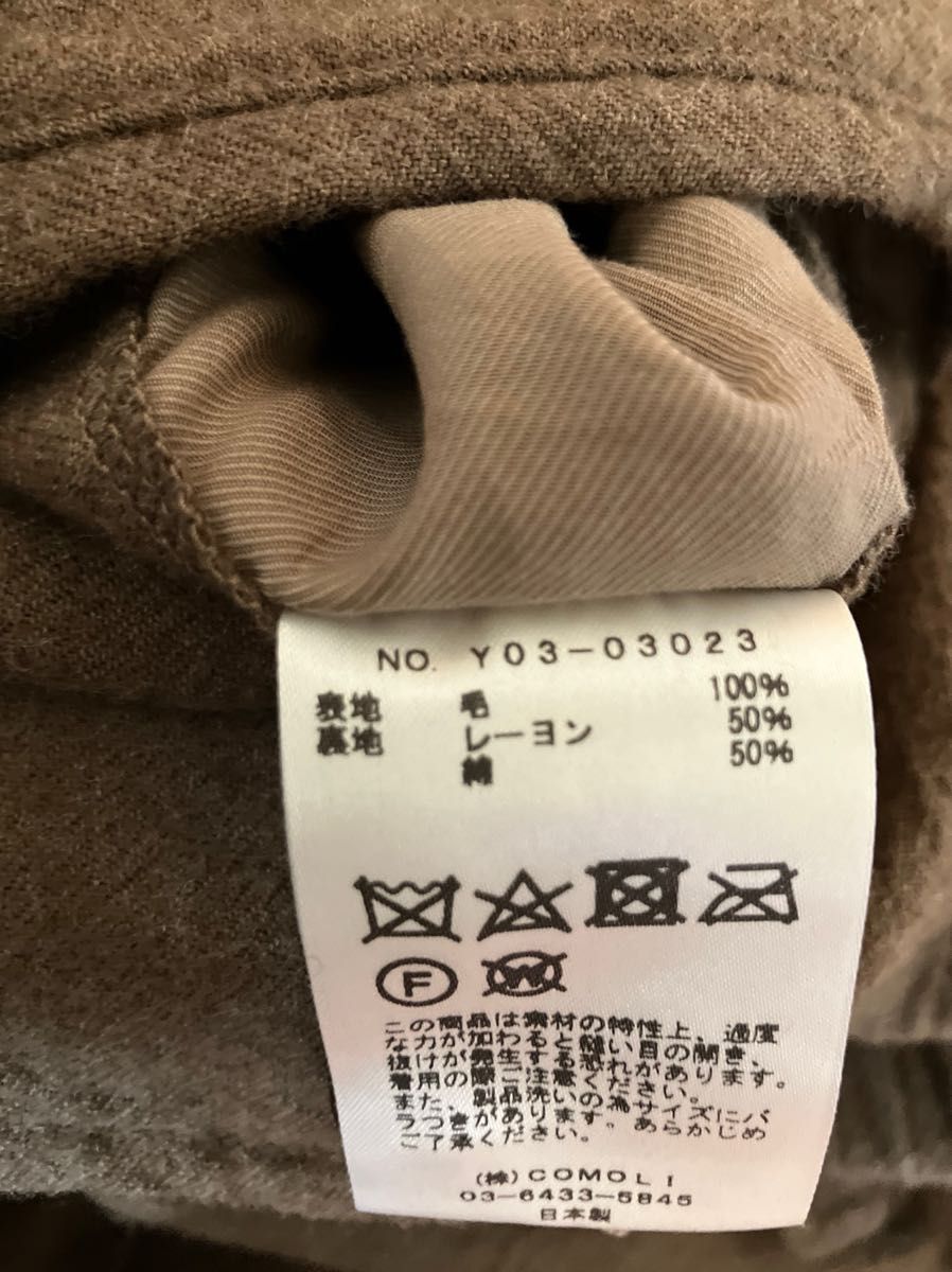 comoli 23aw khaki縮絨ウール6pパンツ Y03-03023|Yahoo!フリマ comoli 23aw khaki縮絨ウール6pパンツ Y03-03023|Yahoo!フリマ