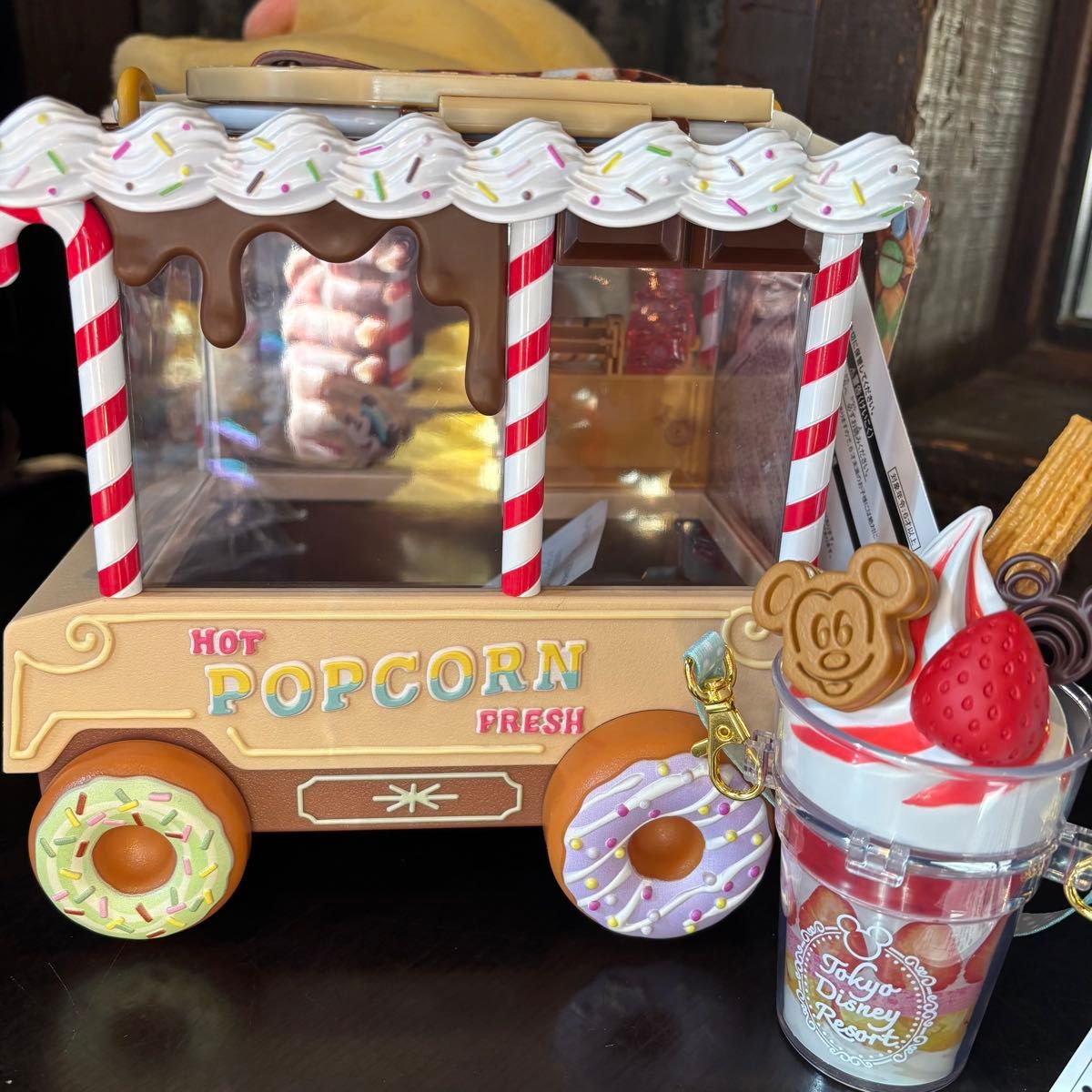 ディズニー パルパルーザ ヴァネロペのスイーツポップワールド ポップコーンケース スナックケース セット ディズニー パルパルーザ ヴァネロペのスイーツポップワールド ポップコーンケース スナックケース セット