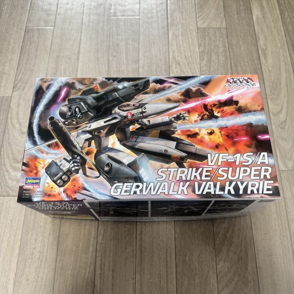 【★新品・未組み立て★】ハセガワ 1/72 VF-1S/A ストライク/スーパー ガウォーク バルキリー