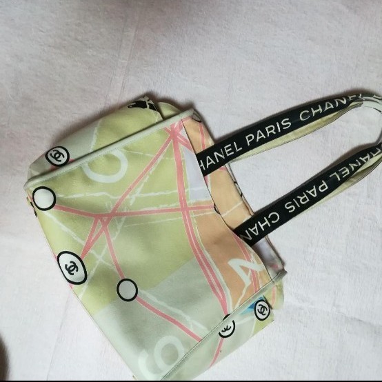 CHANEL シャネル エッフェル塔 パリ Paris トートバッグ 肩掛け-