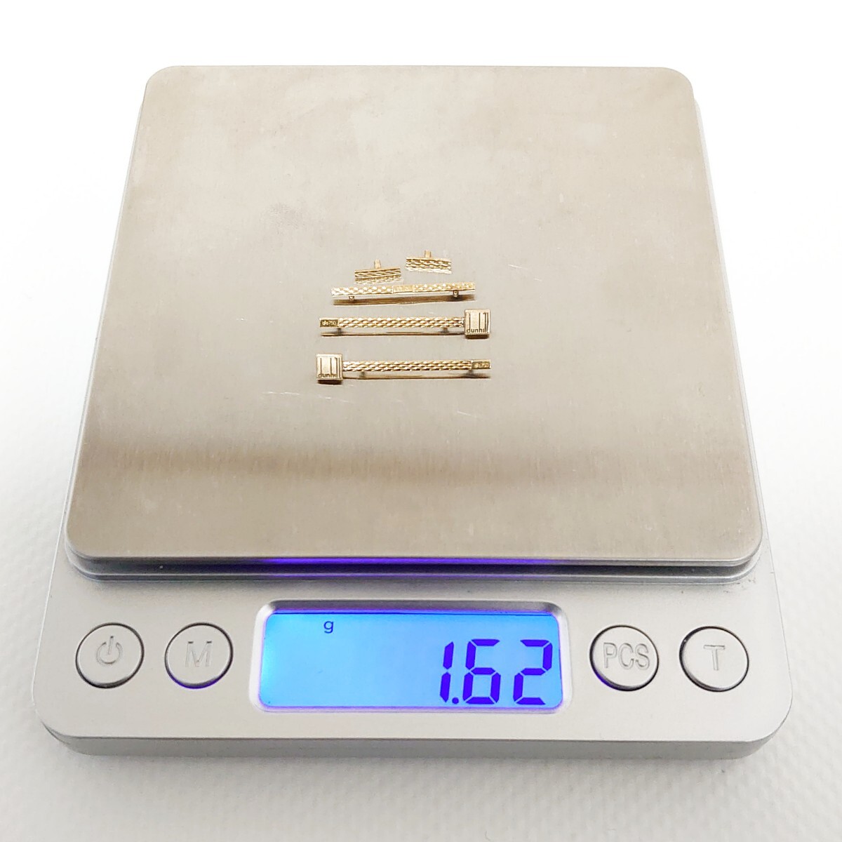 金 750 刻印あり 18金 dunhill 眼鏡のフレーム装飾外し 5点 総 金 750 刻印あり 18金 dunhill 眼鏡のフレーム装飾外し 5点 総
