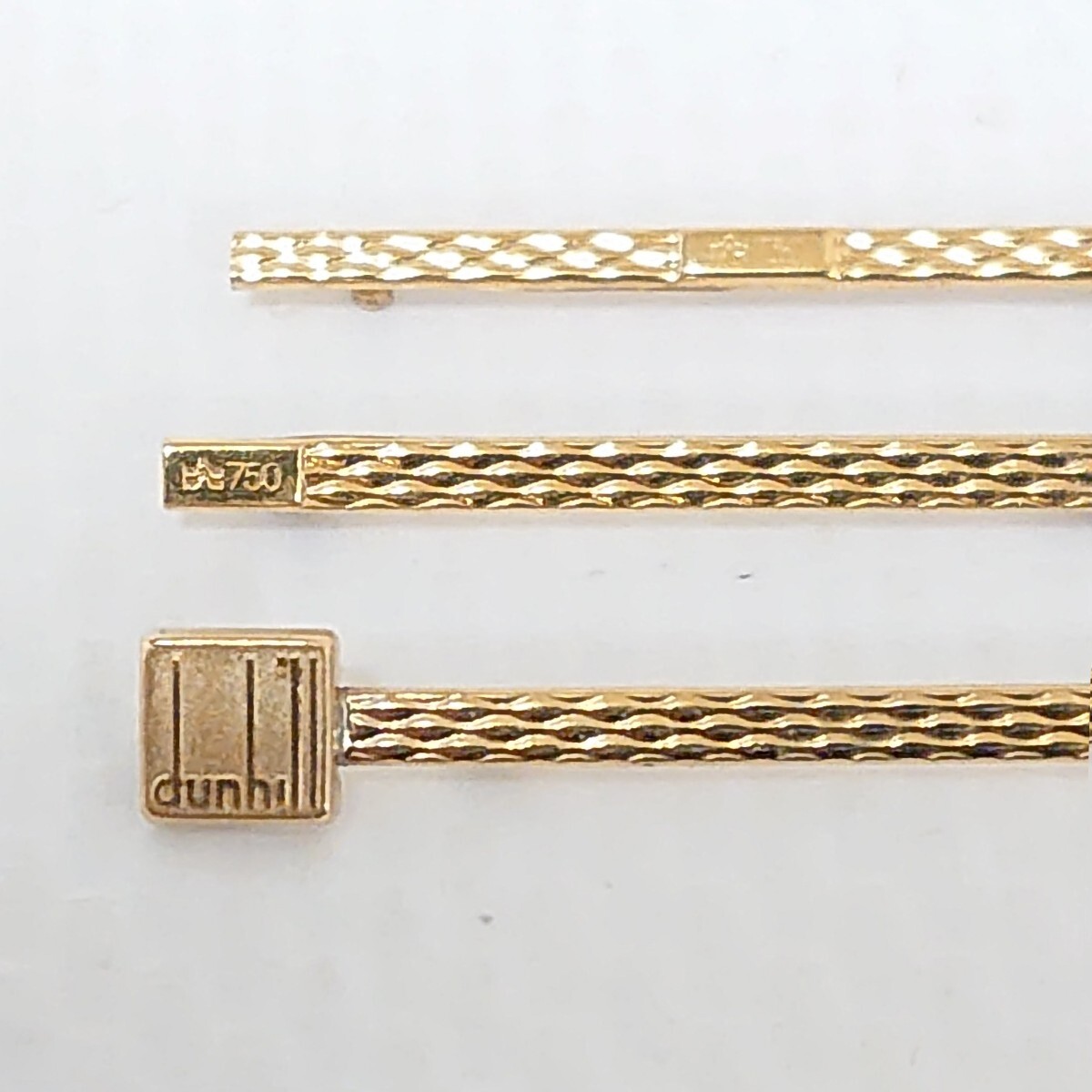 金 750 刻印あり 18金 dunhill 眼鏡のフレーム装飾外し 5点 総 金 750 刻印あり 18金 dunhill 眼鏡のフレーム装飾外し 5点 総