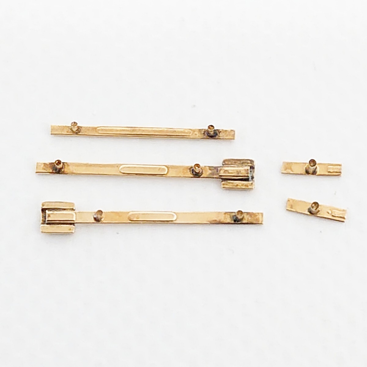 金 750 刻印あり 18金 dunhill 眼鏡のフレーム装飾外し 5点 総 金 750 刻印あり 18金 dunhill 眼鏡のフレーム装飾外し 5点 総