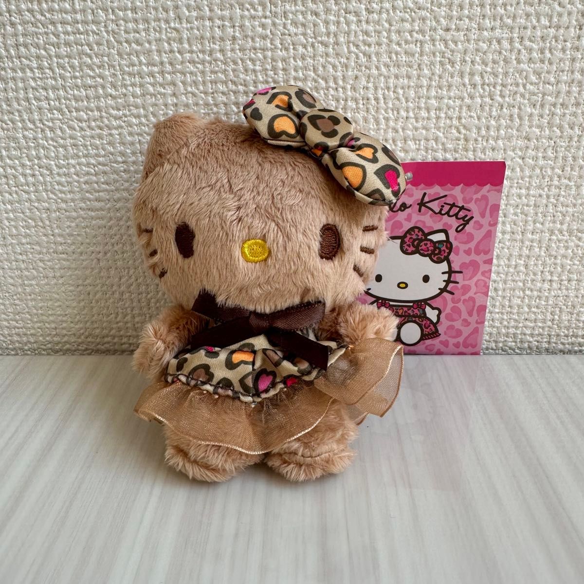 ハローキティ マスコットホルダー ヒョウ柄キティちゃん ハローキティ マスコットホルダー ヒョウ柄キティちゃん