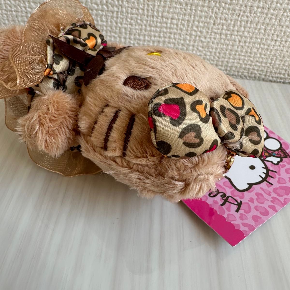 ハローキティ マスコットホルダー ヒョウ柄キティちゃん ハローキティ マスコットホルダー ヒョウ柄キティちゃん