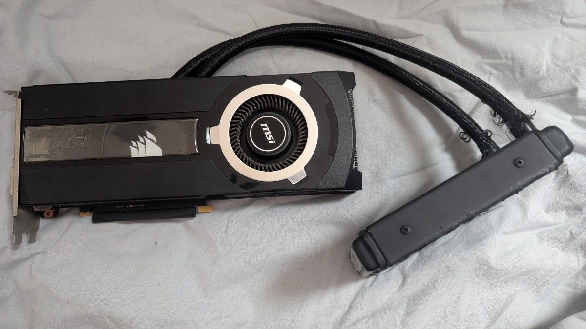 訳あり MSI GeForce GTX 980ti 水冷 動作確認済み|Yahoo!フリマ 訳あり MSI GeForce GTX 980ti 水冷 動作確認済み|Yahoo!フリマ