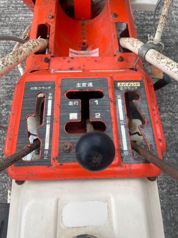 * KUBOTA Kubota HF30 жнец - один статья . swing делитель есть простой рабочее состояние подтверждено б/у текущее состояние *bb713