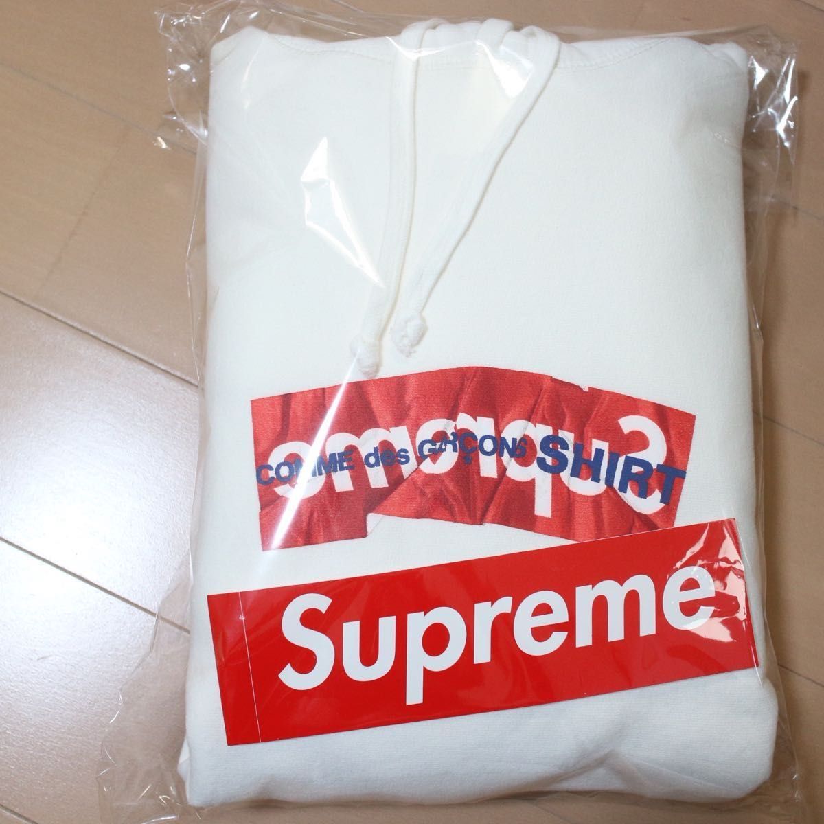 新品 タグ付き Supreme コムデギャルソン Box Logo パーカー M 新品 タグ付き Supreme コムデギャルソン Box Logo パーカー M