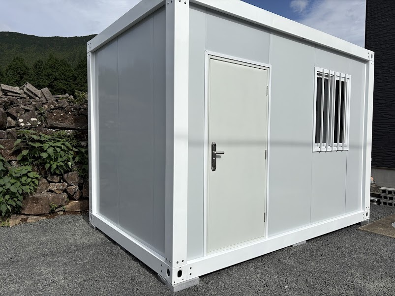 佐賀発建築確認申請不要☆組み立て式コンテナハウス☆プレハブ約 佐賀発建築確認申請不要☆組み立て式コンテナハウス☆プレハブ約