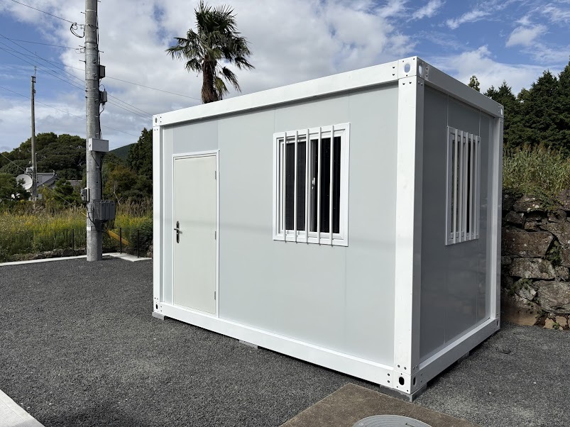 佐賀発建築確認申請不要☆組み立て式コンテナハウス☆プレハブ約 佐賀発建築確認申請不要☆組み立て式コンテナハウス☆プレハブ約