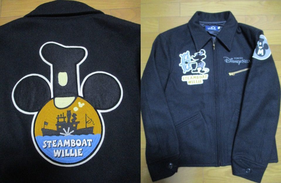 充実の品 正規品 激レア オリエンタルランド ディズニー ミッキーマウス スタジャン L Disney SEA メルトン 日本製 スティームボート Lサイズ 充実の品 正規品 激レア オリエンタルランド ディズニー ミッキーマウス スタジャン L Disney SEA メルトン 日本製 スティームボート Lサイズ