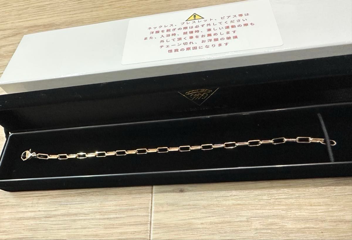 木谷貴金属 スパルタカス サントス ブレスレット K18PG 16 5cm 木谷貴金属 スパルタカス サントス ブレスレット K18PG 16 5cm
