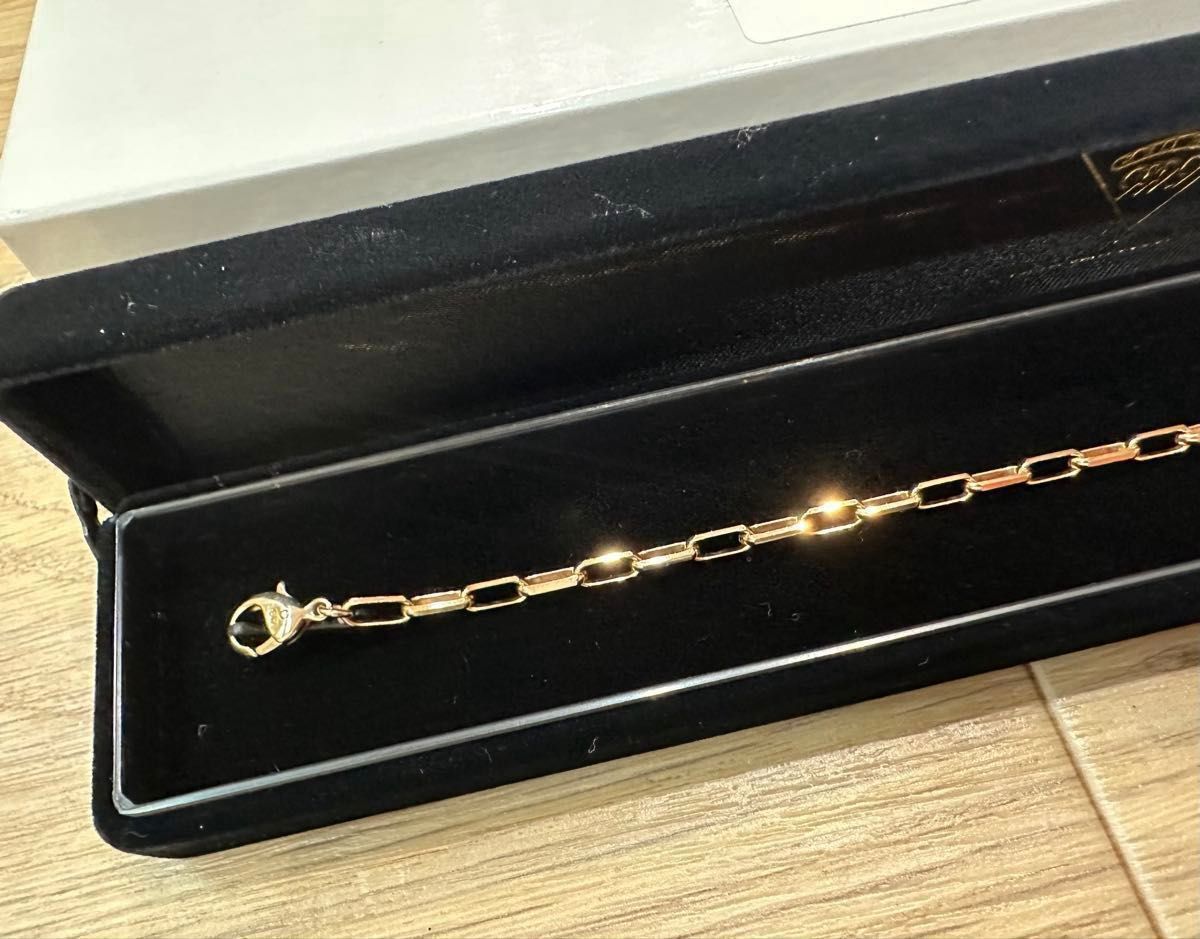 木谷貴金属 スパルタカス サントス ブレスレット K18PG 16 5cm 木谷貴金属 スパルタカス サントス ブレスレット K18PG 16 5cm