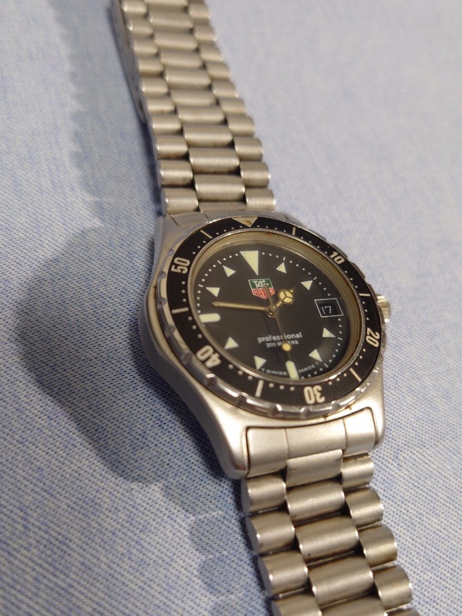 1円〜 タグホイヤー TAG HEUER 973.013 プロフェッショナル200 1円〜 タグホイヤー TAG HEUER 973.013 プロフェッショナル200