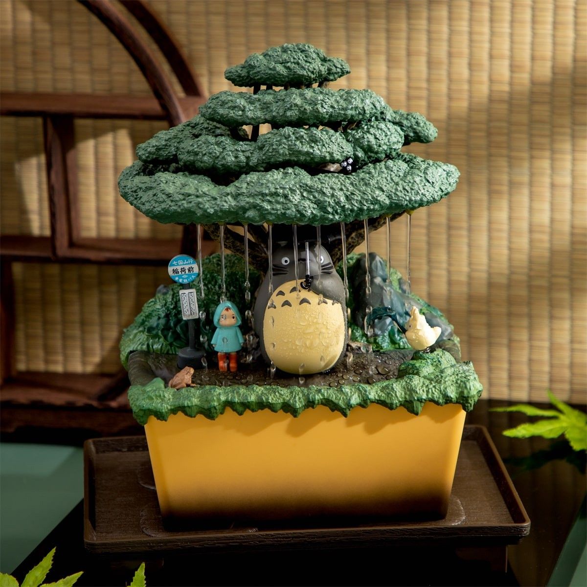 となりのトトロ ウォーターガーデンBONSAI 笠宿 ジブリ