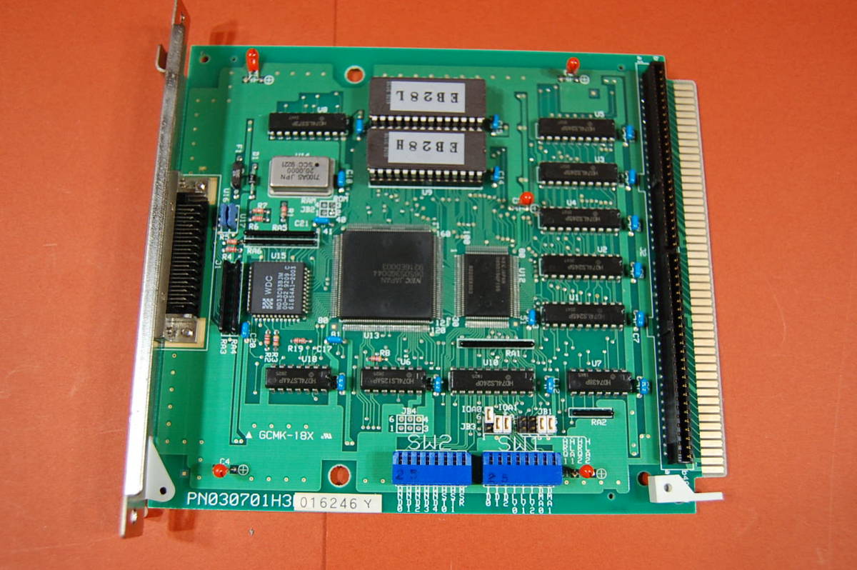 PC98 Cバス用 インターフェースボード GCMK-18X SCSI 仕様？ 動作未確認　ジャンクにて 6243Y　_画像1