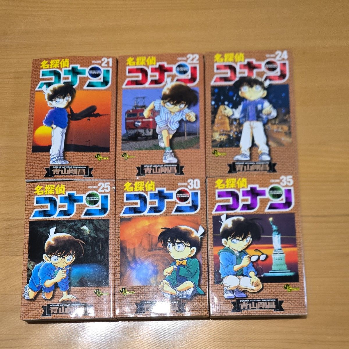 初版 名探偵コナン Volume21 22 24 25 30 35 （少年