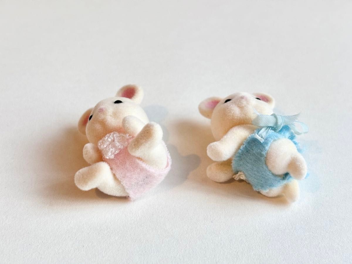 シルバニアファミリー 海外版 シロネズミのふたごちゃん シルバニアファミリー 海外版 シロネズミのふたごちゃん