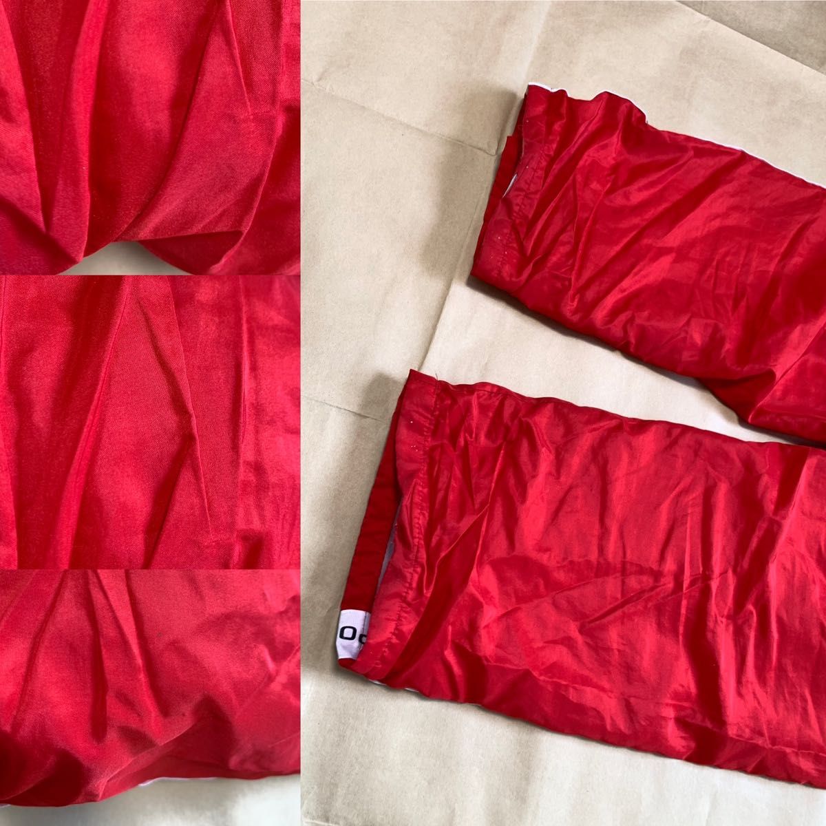 90s FUBU セットアップ L 赤 上下 ジャケット パンツ セット 90s FUBU セットアップ L 赤 上下 ジャケット パンツ セット