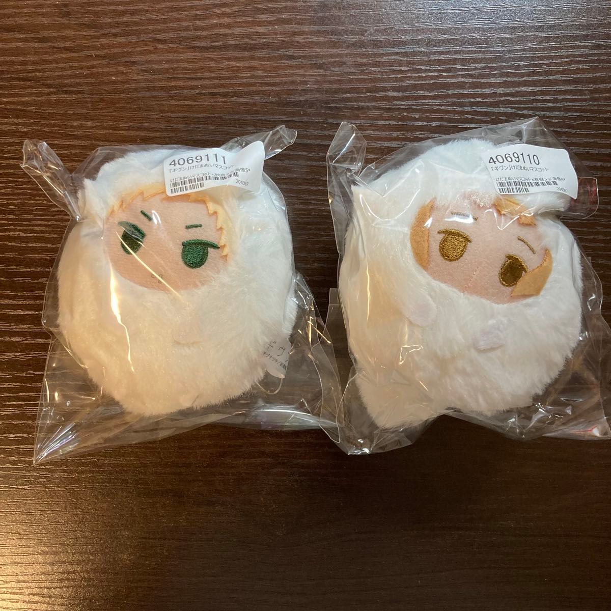 ギヴン けだまぬいマスコット 秋彦 春樹 着ぐるみ毛玉マスコット ちびぬい ギヴン けだまぬいマスコット 秋彦 春樹 着ぐるみ毛玉マスコット