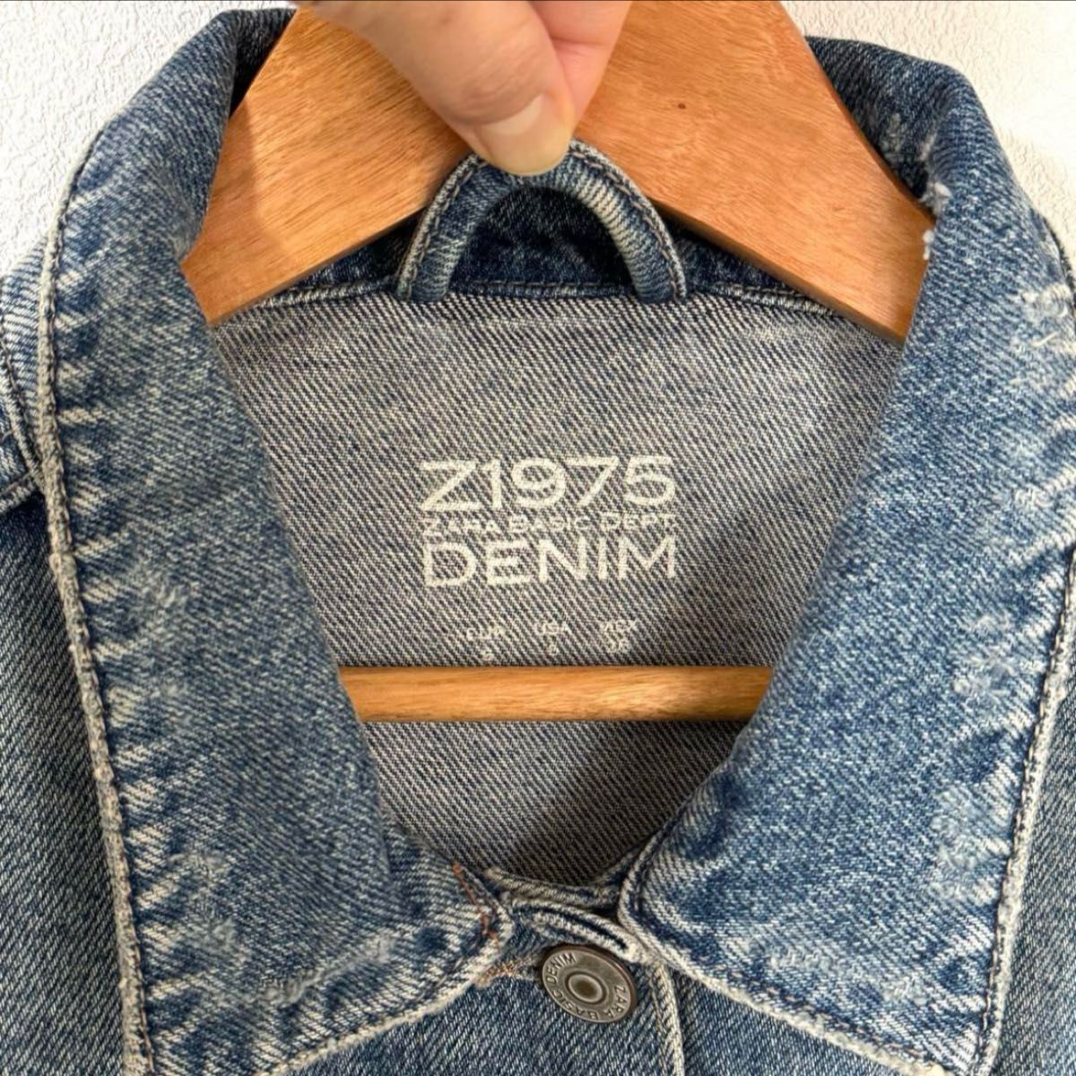 ザラ ZARA ダメージ Gジャン オーバーサイズ デニム ジャケット ザラ ZARA ダメージ Gジャン オーバーサイズ デニム ジャケット
